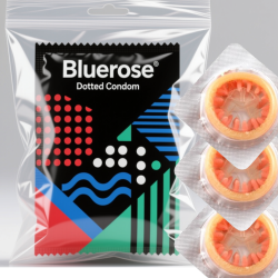 BlurRose Spike Crystal Reusable dotted fun condom for Boys - 1003 BlurRose Spike Crystal Reusable dotted fun condom for Boys - 1003
